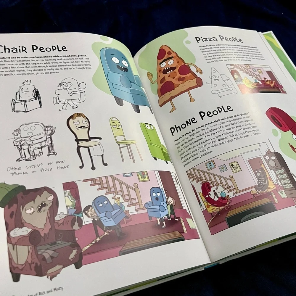 The Art of Rick and Morty Hardcover Book